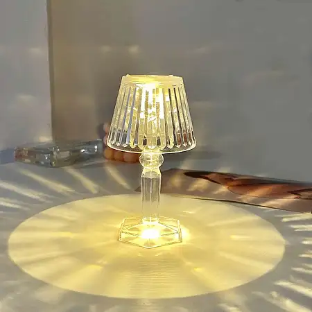Mini plastic night light迷你线条小夜灯