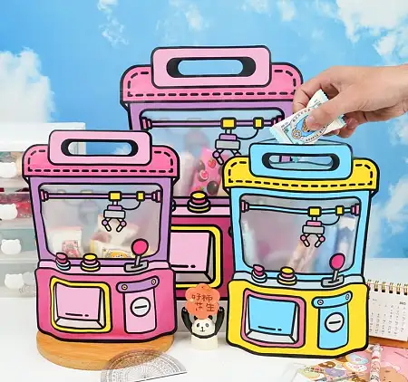 Claw machine gift bag娃娃机造型礼品袋