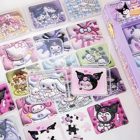 Sanrio mini puzzle set三丽鸥迷你拼图套装
