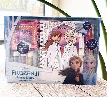 Frozen Secret Diary Make Over set冰雪奇缘带锁笔记本手工套装