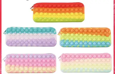 Pop it pencil case解压笔袋