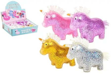 Adorable unicorn squishy toy呆萌独角兽捏捏乐