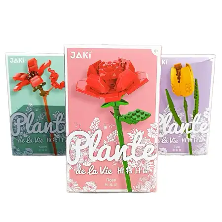 Flower block 积木花