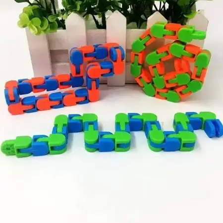 Tracks fidgets toy解压轨道链条玩具