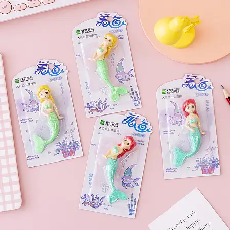 Mermaid eraser美人鱼橡皮