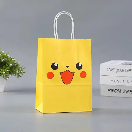 pikachu gift bag 皮卡丘纸袋 21×15×8cm