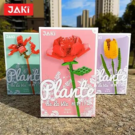 Flower block 积木花