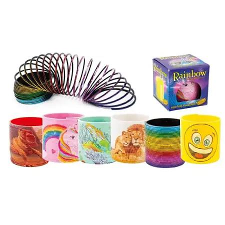 Magic rainbow spring toy魔力弹簧圈玩具