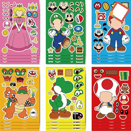 Make a face sticker卡通贴脸贴纸