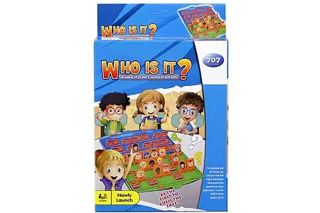 Portable guess who is it board game便携猜猜我是谁桌游