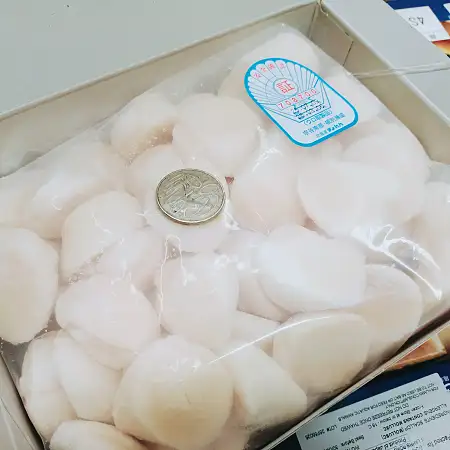 北海道 生食干貝 4S Sashimi Grade Scallop1kg