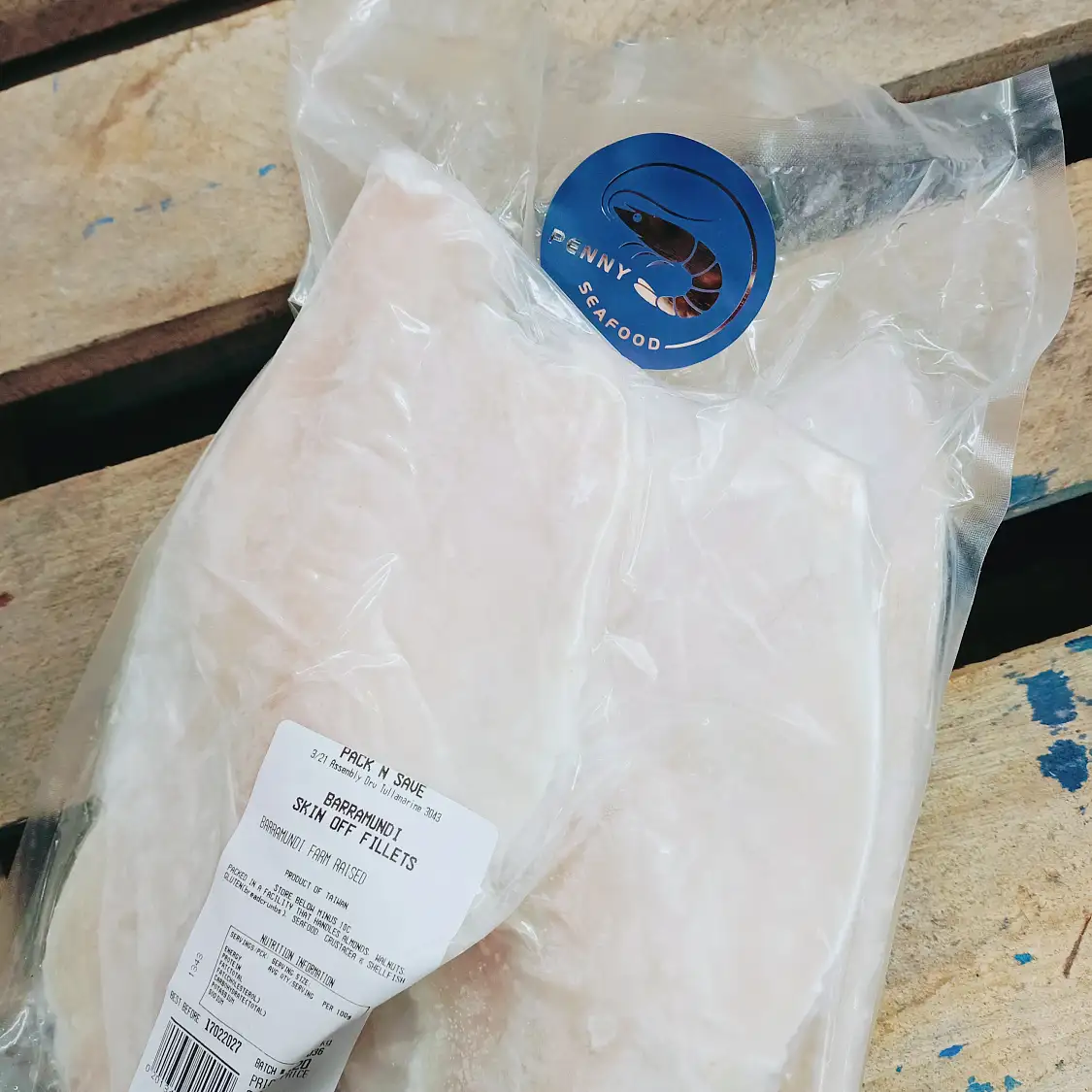 台灣 精修鱸魚片(三片裝) Trimmed Barra Filliets Skinless