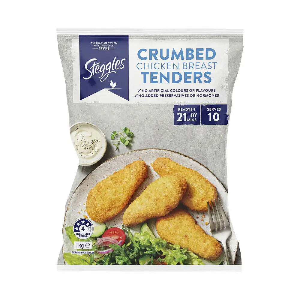 Steggles 雞柳 Crumbled Chicken Breast Tender 1kg