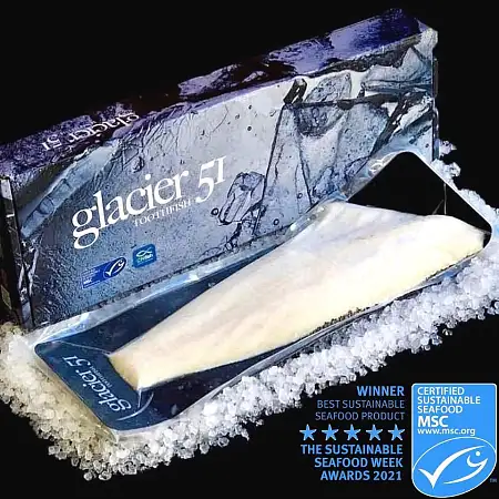 澳洲 圓鱈魚柳 Glacier 51 Toothfish Fillets (出口等級)