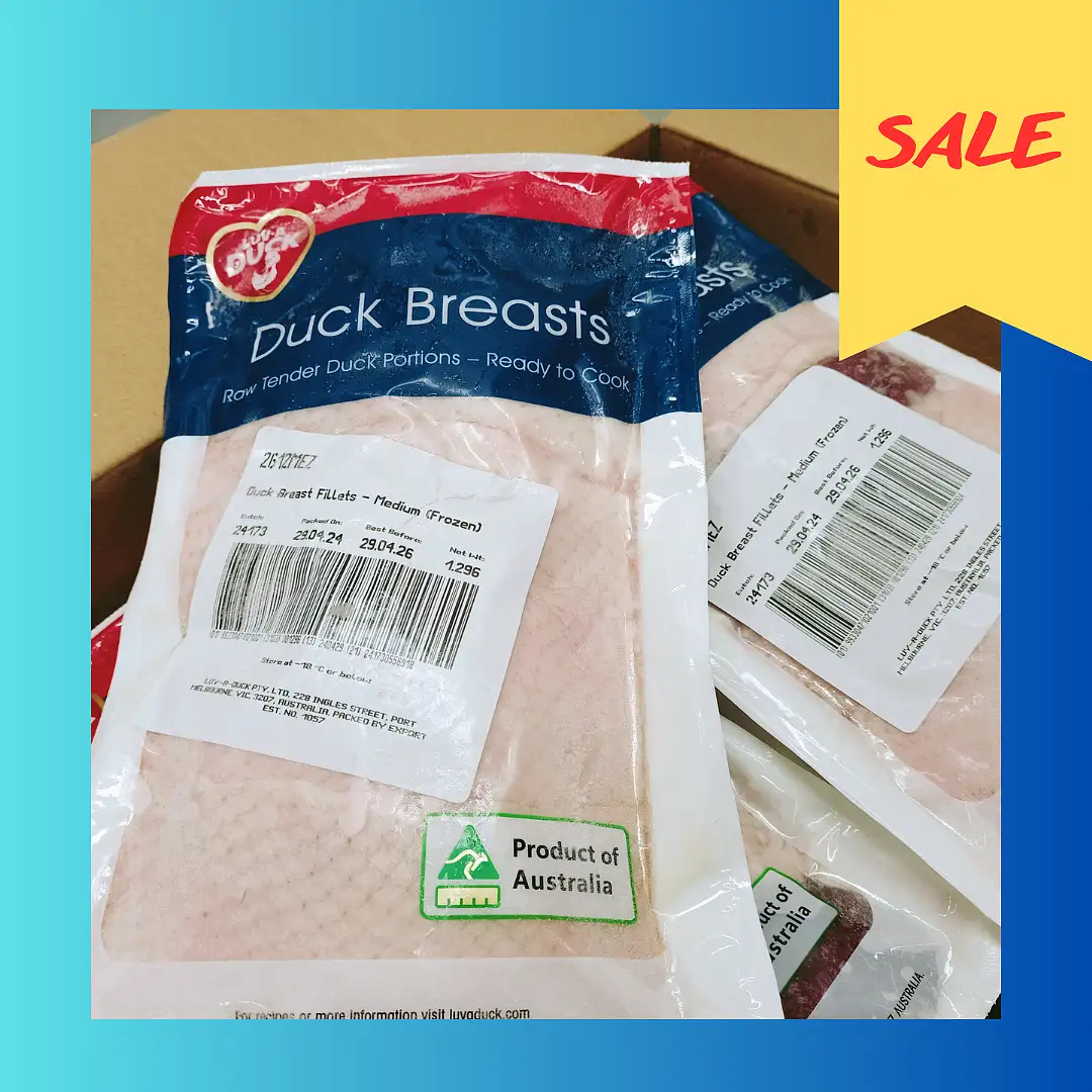 澳洲 速凍鴨胸肉 Luv-a-Duck Duck Breast Fillets