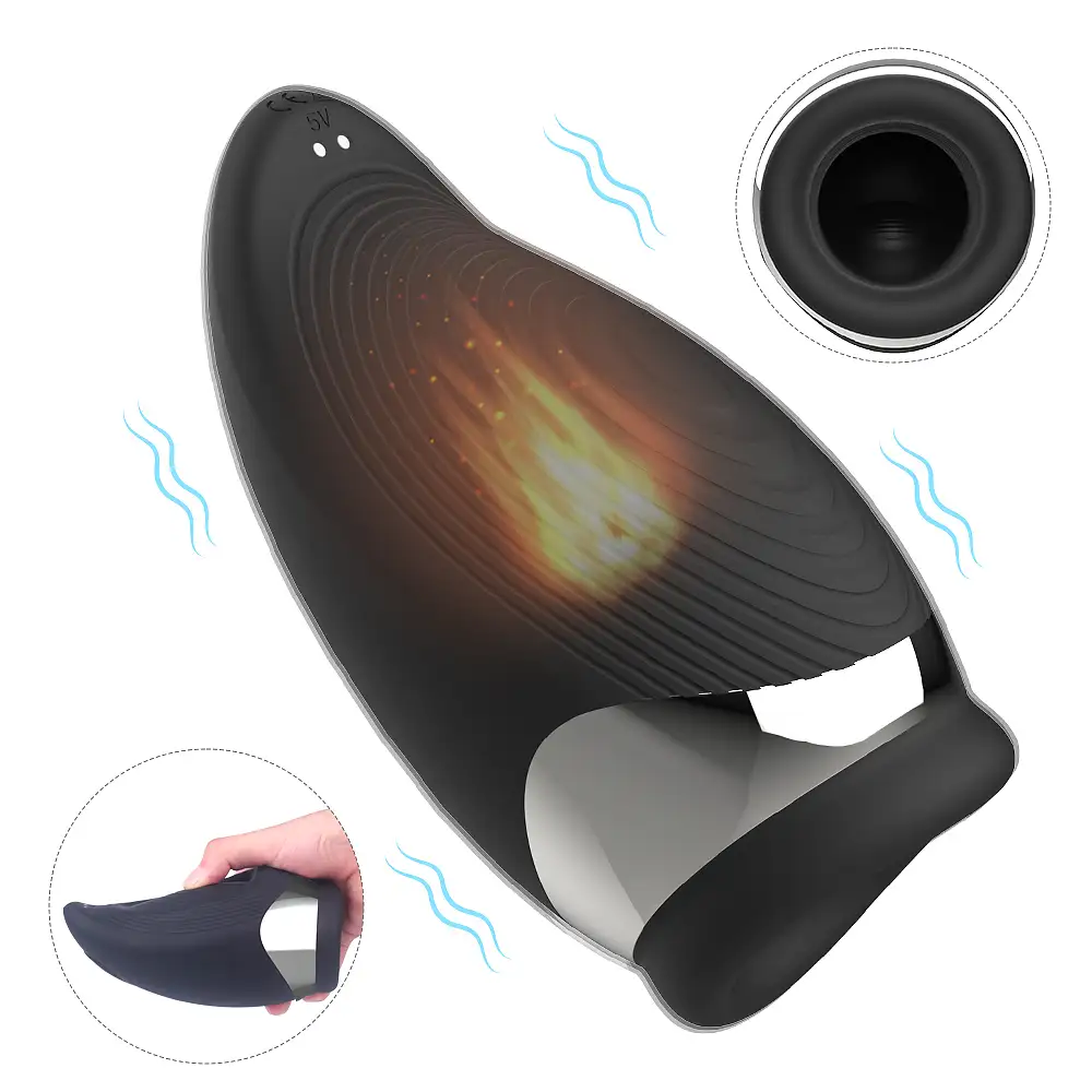 Vibrating Waterproof Stroker 1pc