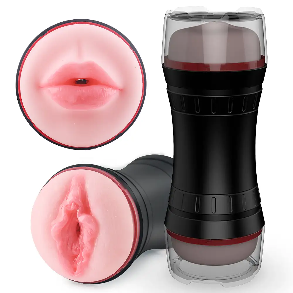 Deep Throat Oral Silicone Stroker 1pc