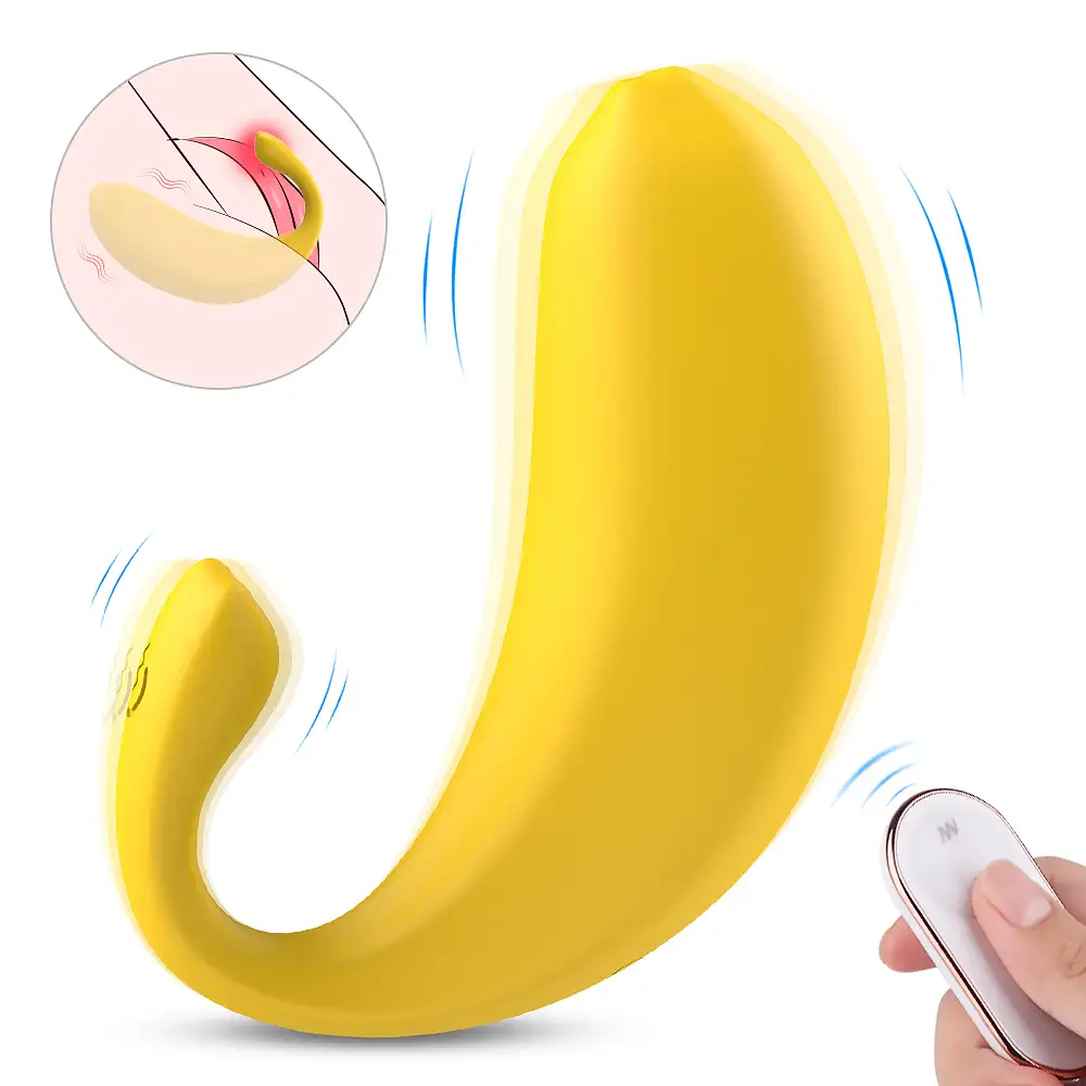 Vibrators Insertable Banana 1pc