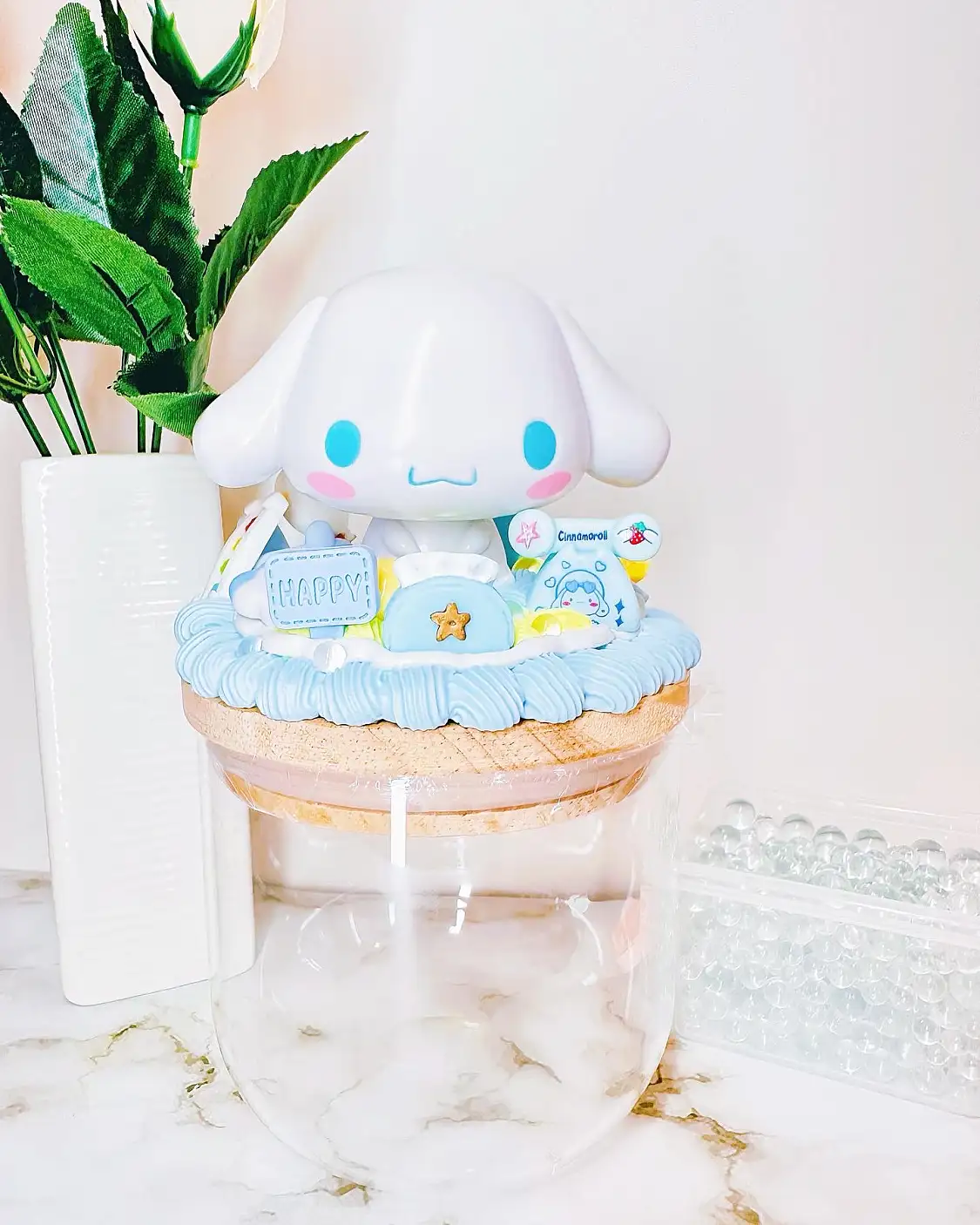 Cinnamoroll's Glass Jar with Lid