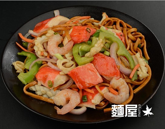 Seafood Yakiudon（海鮮焼うどん）海鲜炒乌冬面