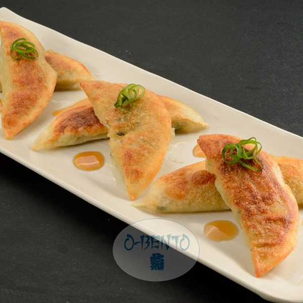 Vegetable Gyoza（ベジタブル餃子）蔬菜饺子。