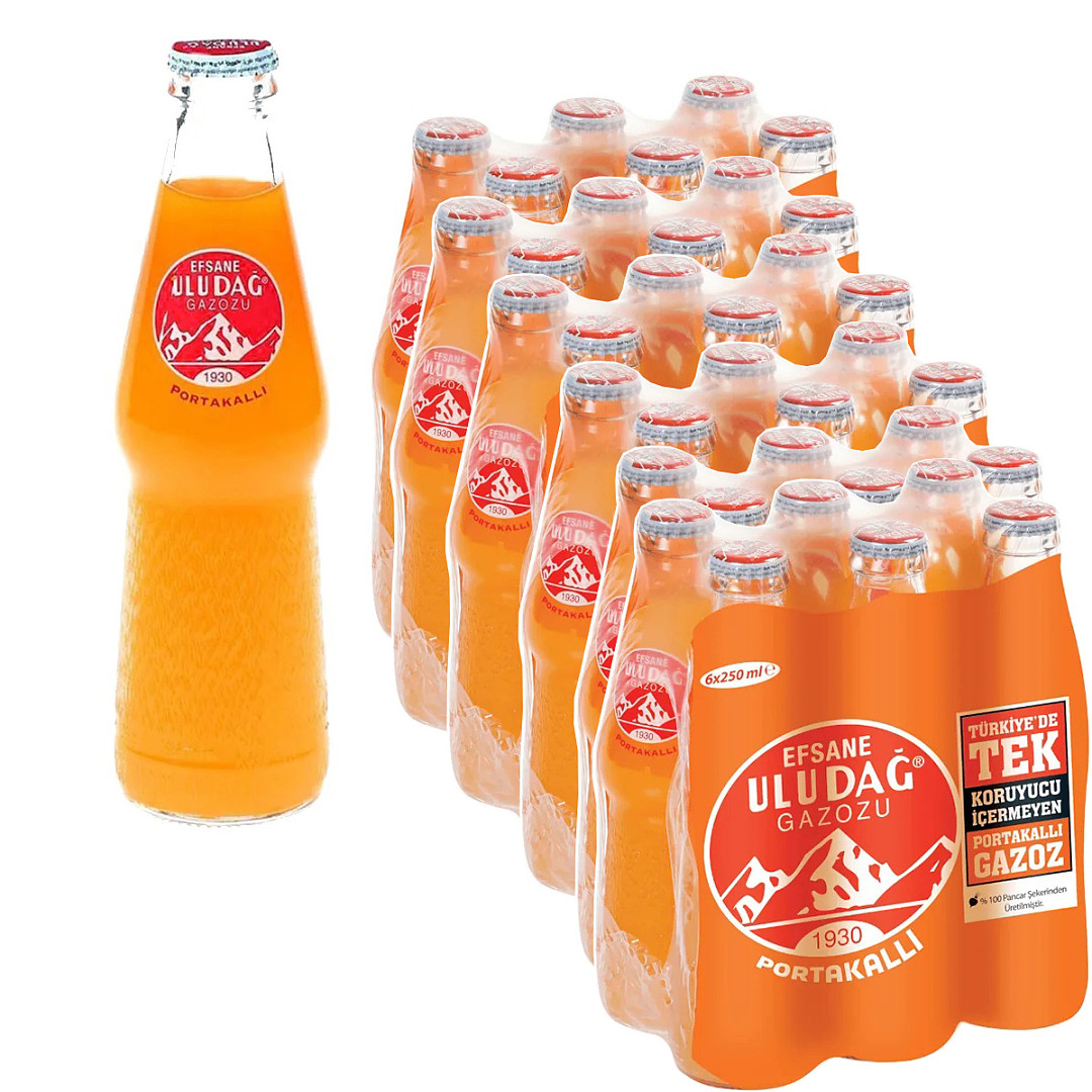 ULUDAG ORANGE CTN (24X250ML)