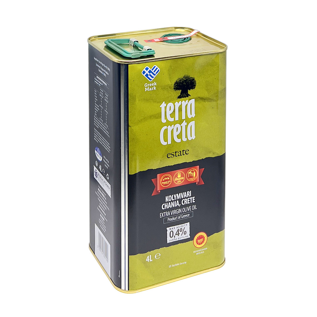 TERRA CRETA EX-V OLIVE OIL 4L (BLACK LABEL)