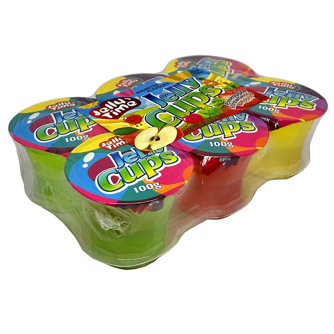 JELLY TIME FRUIT CUPS 600G (16)