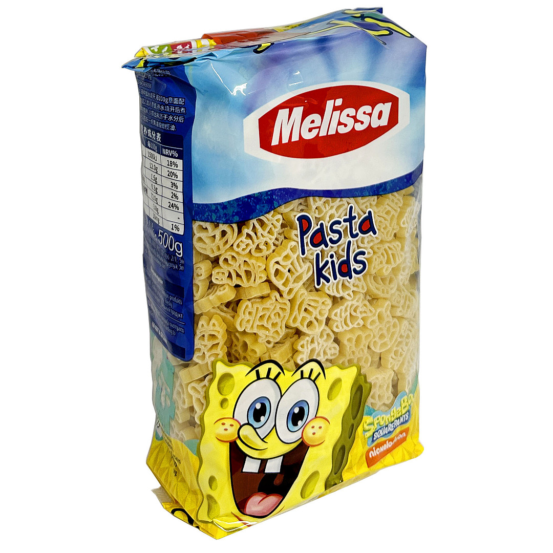 MELISSA KIDS PASTA SPONGEBOB 500G (12)