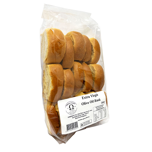 Olio Rusk OMEGA OLIVE OIL RUSK 260G