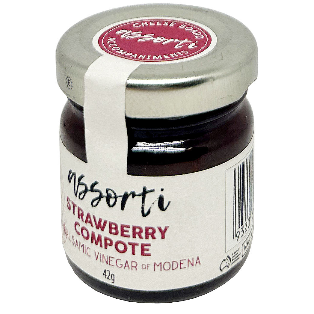 ASSORTI STRAWBERRY COMPOTE CONDIMENT 42G (50)