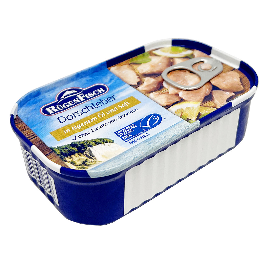 RUGEN FISH COD LIVER 120G