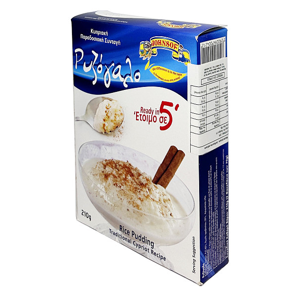 Johnsof Rice Bars JOHNSOF RICE PUDDINGS 210G