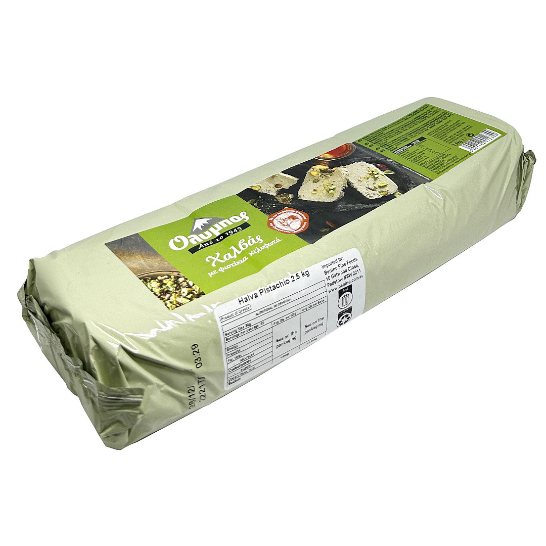 OLYMPOS HALVA PISTACHIO 2.5KG