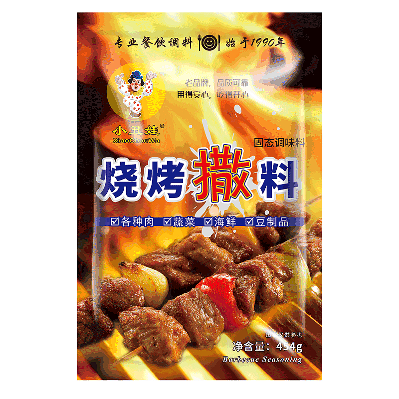 （清仓特价）小丑娃烧烤撒料 40g