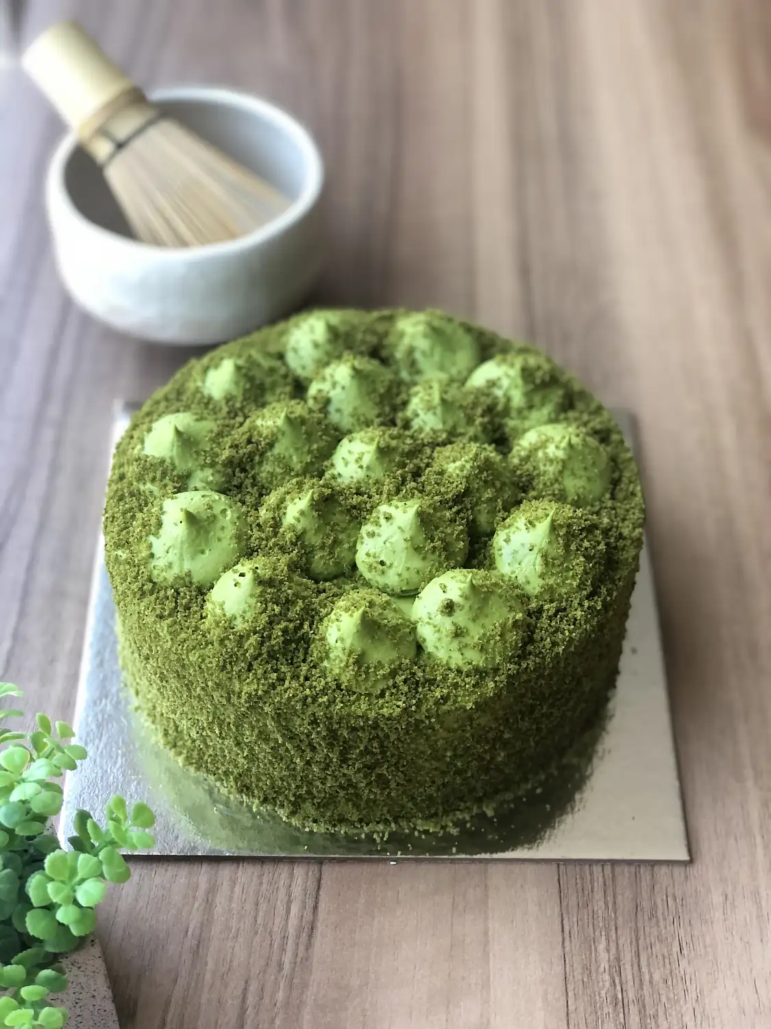 抹茶雙層起司蛋糕