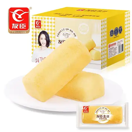 友臣金丝肉松蛋糕 一箱2000g