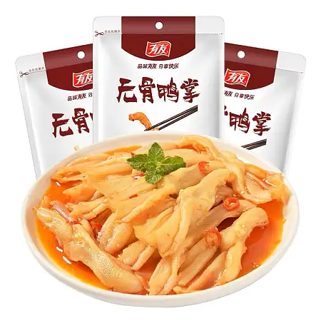 有友无骨鸭掌 118g 三种口味可选