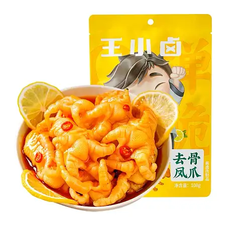 王小卤去骨凤爪 香辣/柠檬 108g