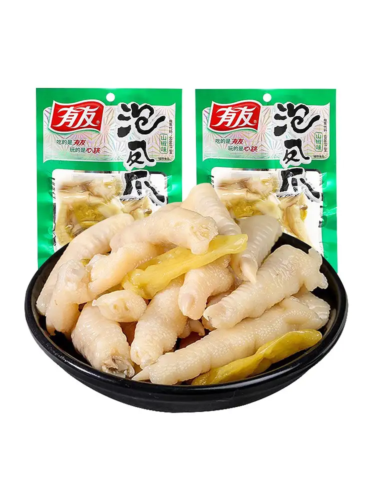重庆特产有友泡椒凤爪105g