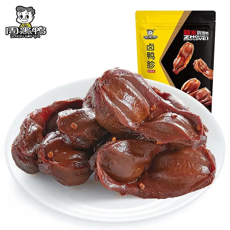 周黑鸭 真空包装鸭货-鸭胗