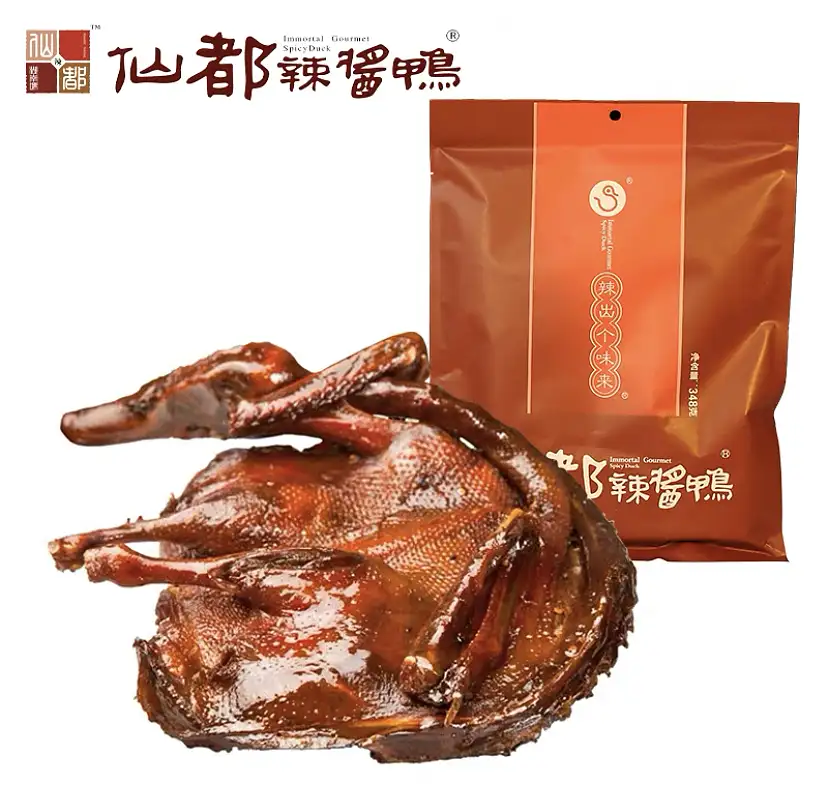 湖南特产仙都辣酱鸭-整鸭