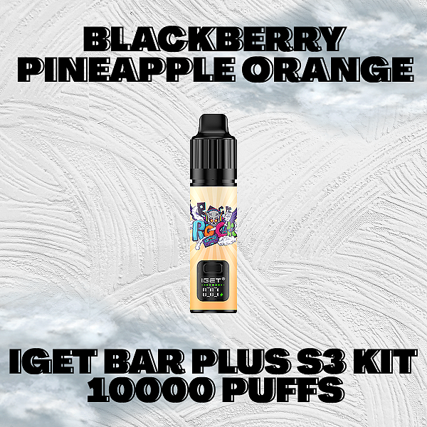 IGET Bar Plus S3 Kit Blackberry Pineapple Orange