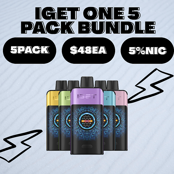 IGET One Bulk 5 Packs