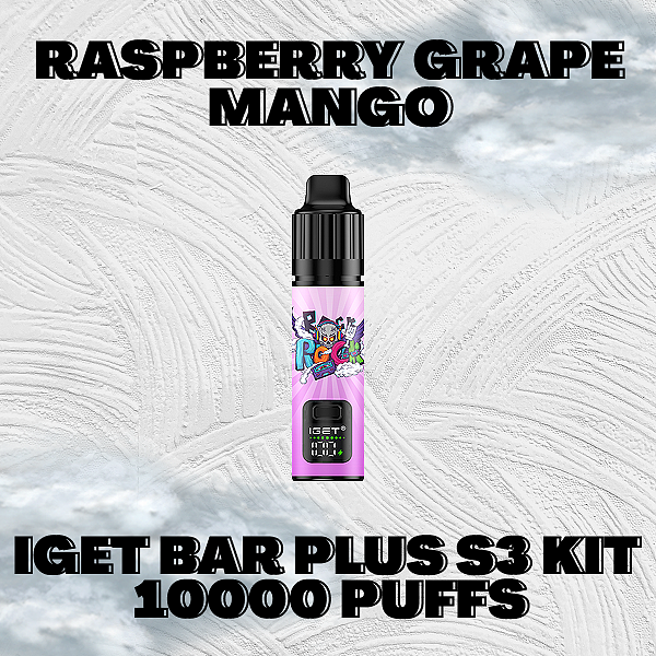 IGET Bar Plus S3 Kit Raspberry Grape Mango
