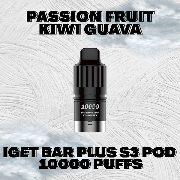 IGET Bar Plus S3 Pod Passion Fruit Kiwi Guava