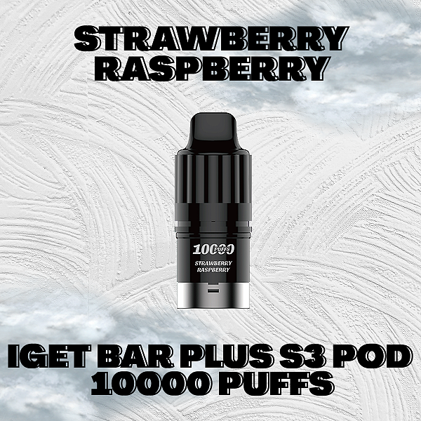 IGET Bar Plus S3 Pod Strawberry Raspberry