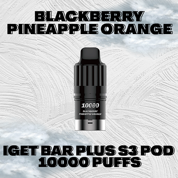 IGET Bar Plus S3 Pod Blackberry Pineapple Orange