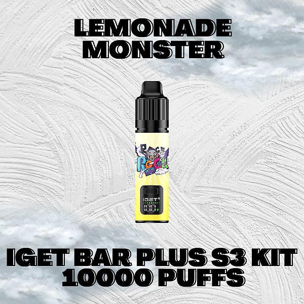 IGET Bar Plus S3 Kit Lemonade Monster