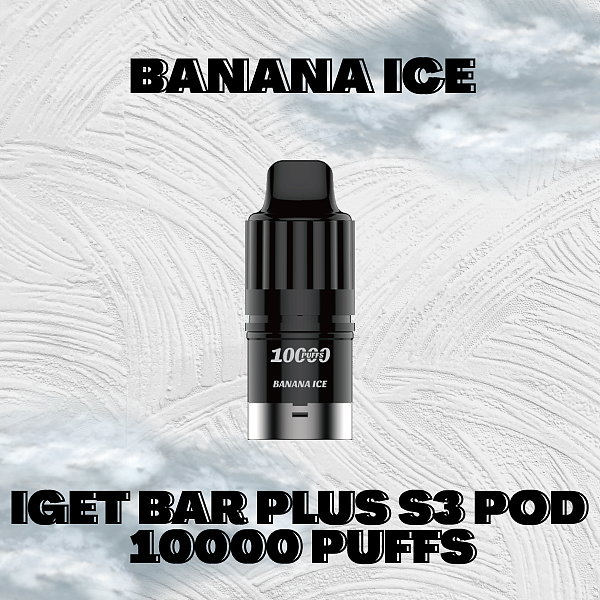 IGET Bar Plus S3 Pod Banana Ice
